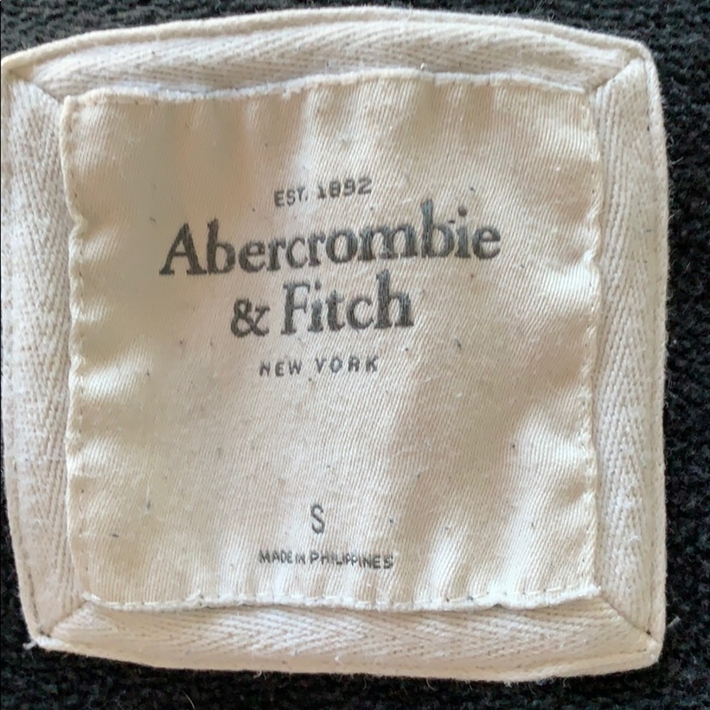 Abercrombie & Fitch Black Full-Zip Hoodie - Picture 4 of 4